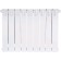 Bimetallic radiator Stout Space SRB-0320-050009, lower connection, 500 mm, 9 sections