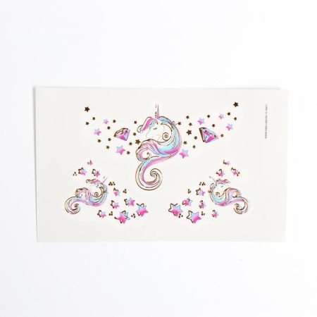 Tattoos-transfers, children's for the face "Unicorn"