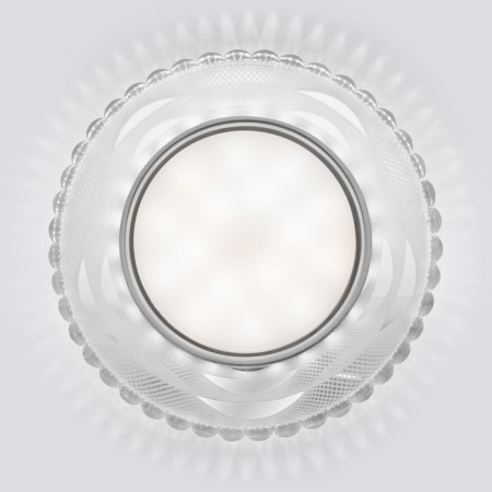 A spotlight with LED lighting Elektrostandard, Britel, 133x133 mm, LED, 4200K, white, mirror color-4