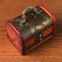 Casket wood chest "Blooming bamboo" 8.5x11.8x8.5 cm