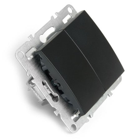 2-clavy switch (mechanism), Stekker series Erna, PSW10-9104-03, black-1
