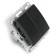 2-clavy switch (mechanism), Stekker series Erna, PSW10-9104-03, black