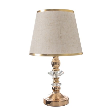 Table lamp "Master" 1x40W E27+backlight LED 5W gold 25x25x42cm-5