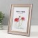 Photo frame plastic 13x18 cm "Dora" Mokko with gold 22.7x17.7x1.4 cm