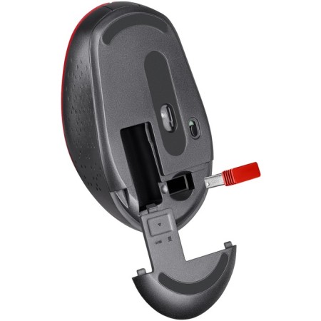 Mouse Defender Auris MB-027, wireless, optical, 1600 dpi, 1xaa (not in compli), red-3