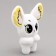 Soft toy "Nyasha", white color, 25 cm