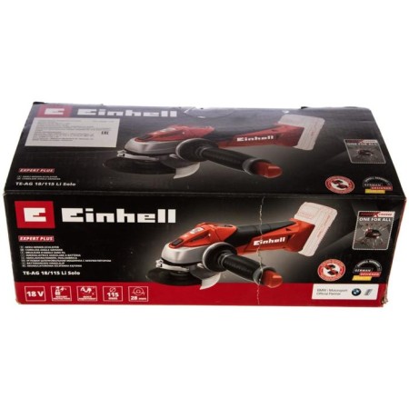 Corner grinder battery. Einhell PXC TE-Ag 18/115LI-SOLO, 18 V, 115x22.2 mm, without ZU and AKB-5