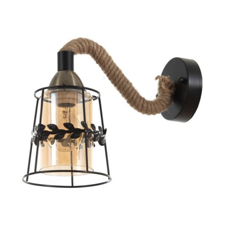 Bra "Ruerin" E27 40W black 14x14x25 cm