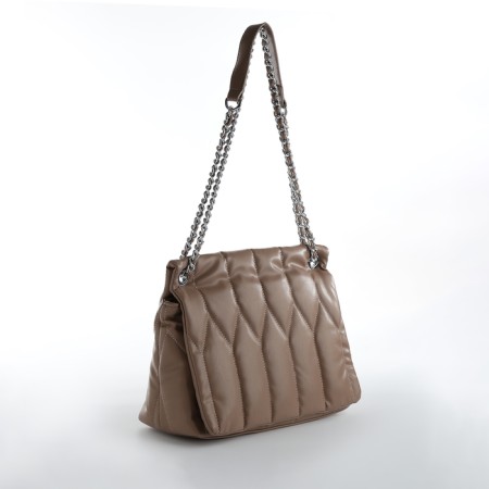 Bag-mixer on lightning, beige color