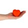 LED LED “heart”, red glow
