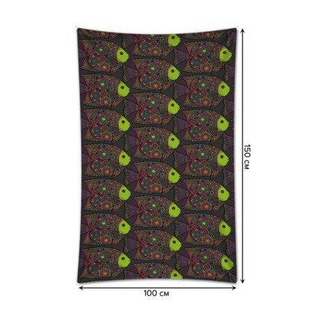 Decorative panel with photo printing, size 100x150 cm-1