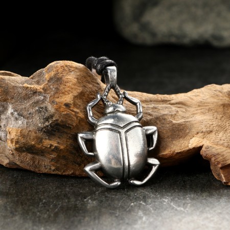 Amulet-cranes, Totem "Scarabi Beetle" No. 02, Metal