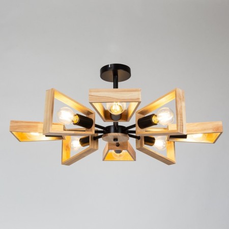 Brussels 26 cm chandelier, D 75 cm, 8x60W E27-1