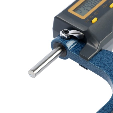 Micrometer electronic tundra, metal, range 75-100 mm, measurement step 0.001 mm-8