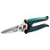 Technical scissors Kraftool Alligator, 2k handles, straight, multifunctional, 200 mm