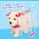 Interactive puppy "My friend", walks, barking, sings a song, wags its tail