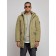 Extensive male winter park, size 52, green color