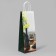 Gift package for a bottle, packaging, "wine", white craft, 13 x 36 x 10 cm
