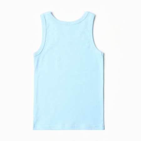 T -shirt for boys, blue color, height 104 cm-2