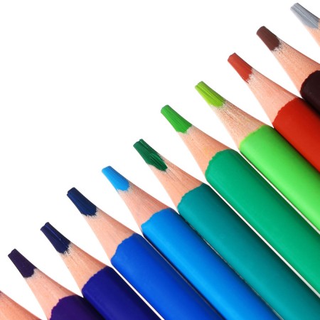 Pencils 24 colors BrunovisConti Funcolor, plastic, mix-6