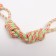 Toy training cable "Infinity", 48 cm, up to 130 g, mix of flowers