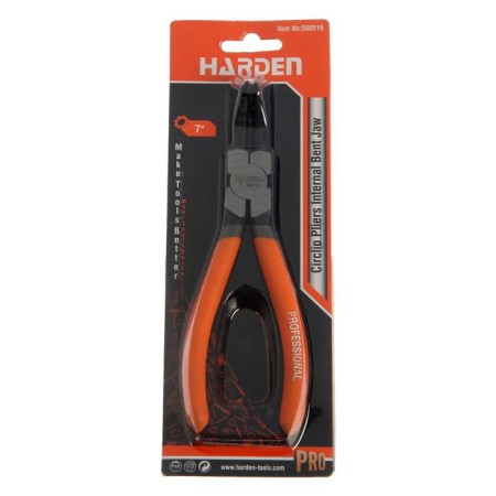 Harden 560519 locking rings puller, internal, curved lips, 178 mm-1