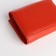 Women's wallet on a magnet, coral color