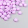 Beads for creativity plastic "English letters" purple set 20 grams 0.4x0.7x0.7 cm