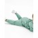 Blood wool and sliders children's fashion, height 62 cm, green color