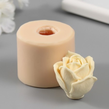 Mold "Bun Rose" 4.6x4.5x4.5 cm-1