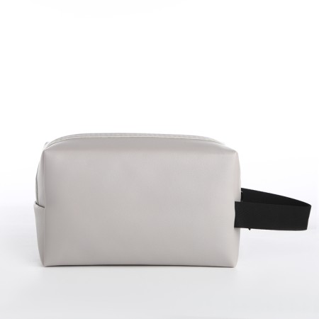 Lightning cosmetic bag, gray color-1