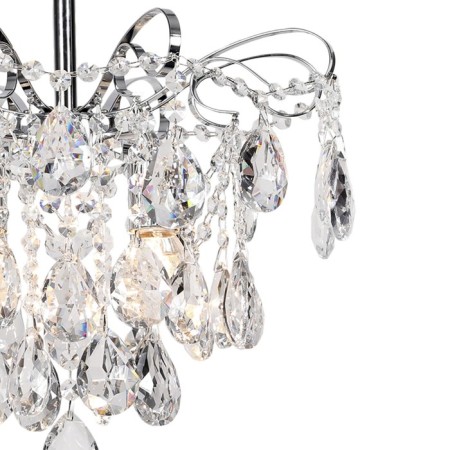 Ceiling lamp 4x60W E27, size 40x40x44 cm-2