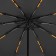 Autoton automatic umbrella, with a lantern, 3 additions, 10 knitting needles, r = 51 cm, blue color