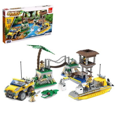 Designer Jungle "Researchers Base", 536 details