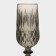 Glass "Frances", 200 ml, 7.6 × 21.5 cm, brown color
