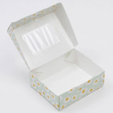 Confectionery packaging, a box of lamination "chamomile", 10 x 8 x 3.5 cm-2