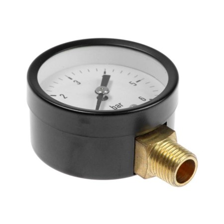 Manometer Taen, radial, 6 atm, d = 50 mm, external thread 1/4 "-1