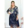 Women's dress, size 60, blue color