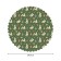 The tablecloth "New Year's bunny", round, Saten, d = 150 cm