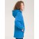 Sweatshirt for girls, height 134 cm, blue color