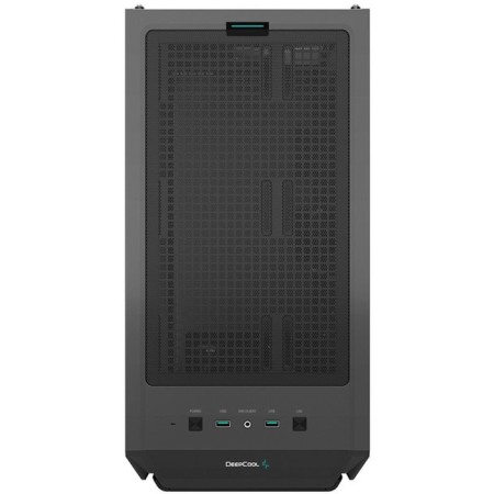 The deepcool CG540 case is black without BP ATX 2x120mm 1x140mm 2xusb3.0 Audio Bott PSU-7