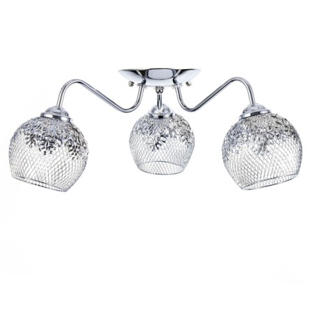 Laurah Laura 3x60W E27 Chrome 54x54x29 cm.-3