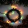 Garland “thread” 3 m, IP20, dark thread, 30 lamps, a glow of multi, 8 modes, 220 V