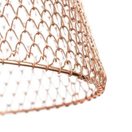 Lamp Bayerlux "Fish" E27 40W copper 20x20x16-116cm-5