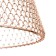 Lamp Bayerlux "Fish" E27 40W copper 20x20x16-116cm