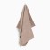 Ethel towel, col. brown, 50x70 cm, 100% HL
