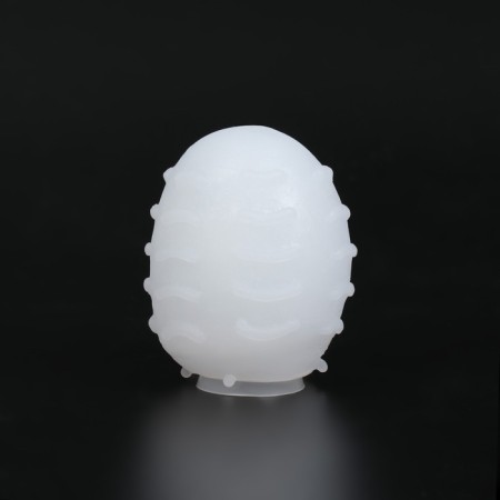 Masturbator EGG Oka-hips, embossed, in a case for storage, pink-4