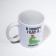 Ceramic mug "In the new year I...", 320 ml, white color