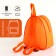 Baby backpack on lightning, orange color