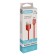 Cable Oxion DCC259, Type -C - USB, 2 A, charging + data transfer, 1.3 m, braid, red